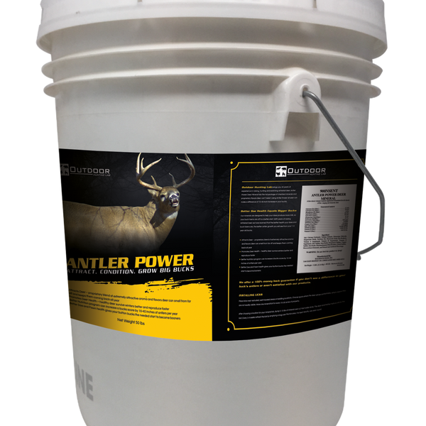 Bulk Antler Power Deer Mineral Outdoor Hunting Lab