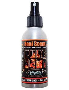 An early Real Scent Pure Heat peak estrus doe scent bottle
