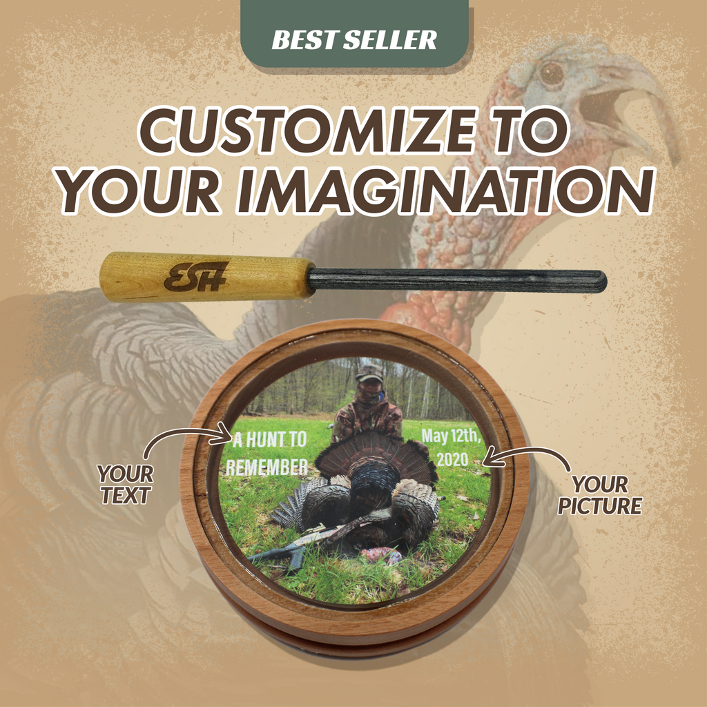 Customized Glass Turkey Call