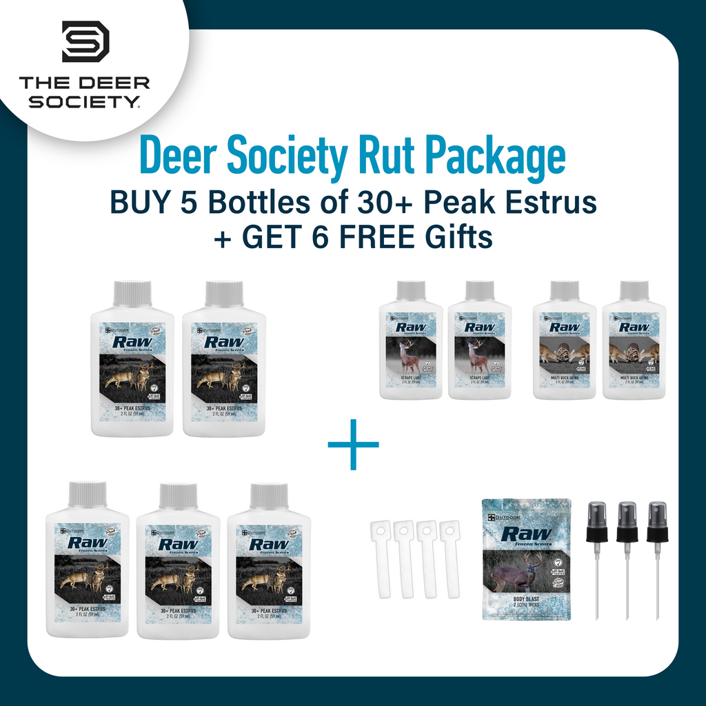 Deer Society Rut Package - Buy 5 Bottles Get 6 Free