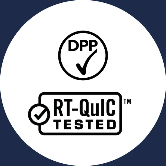 Deer Protection Program (DPP) and RT-QuIC Tested logos